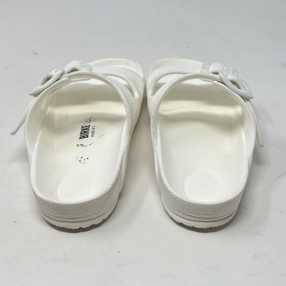 Birkenstock Arizona Essentials Girls White Slides Size 30 Toddler 12 - Picture 5 of 8